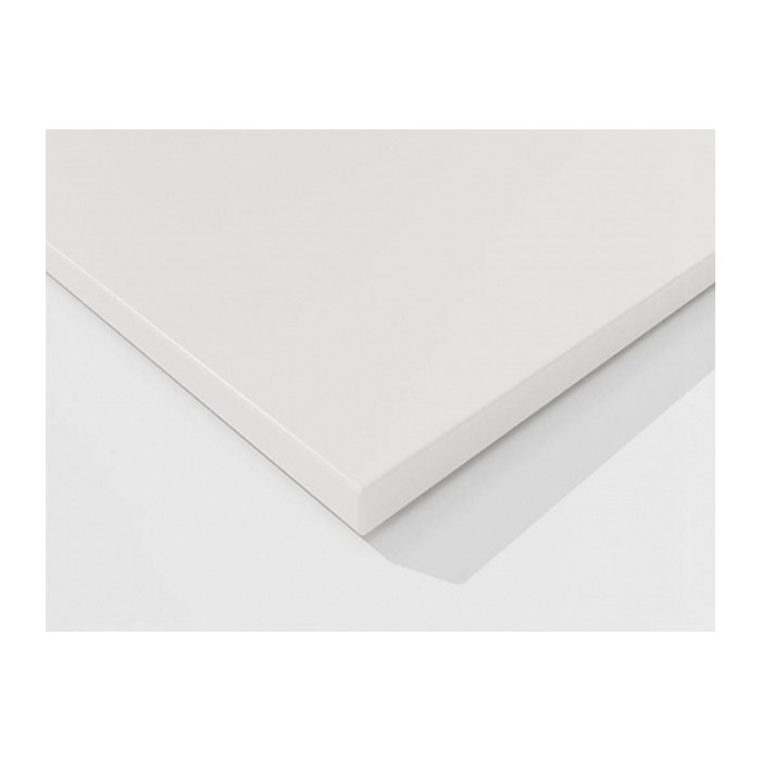 BISLEY Tischplatte lichtgrau rechteckig 160,0 x 80,0 x 2,5 cm