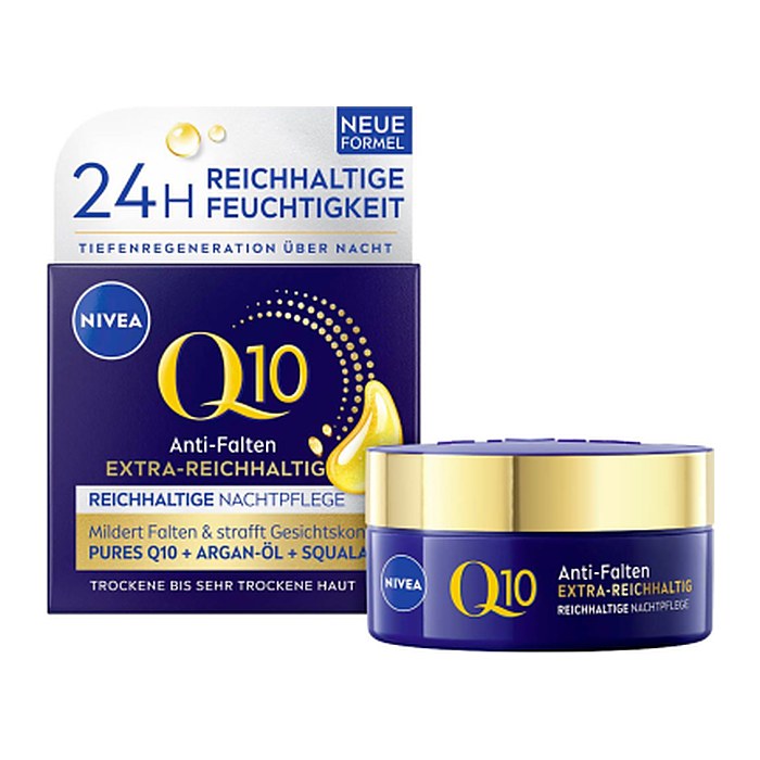 NIVEA Q10 Anti-Falten EXTRA-REICHHALTIG Gesichtscreme 50,0 ml