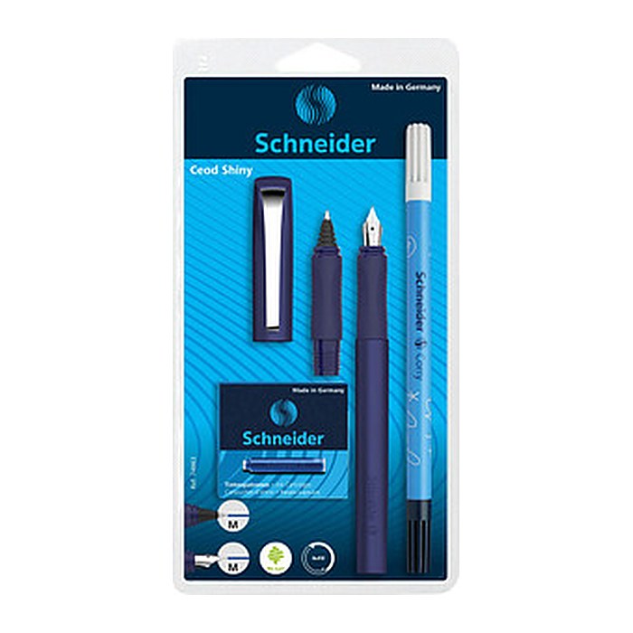 Schneider Schreibset Ceod Shiny blau