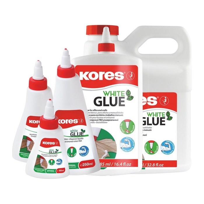 Kores® White Glue Bastelkleber 60,0 ml, 1 St.