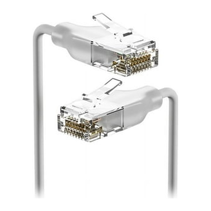 UBIQUITI® RJ-45 Netzwerkkabel 0,3 m weiß bis zu 2,50 Gbit/Sek., 1 St.