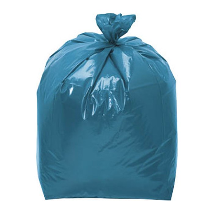 Müllbeutel 240,0 l blau 100,0 µm, 10x 10 St.