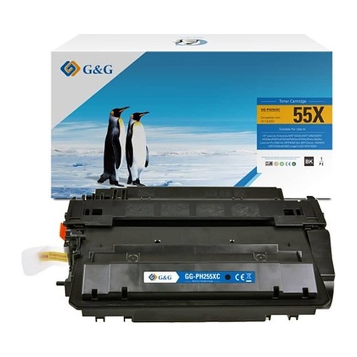 G&G XL-Toner ers. HP 55X/ CE255X/ Canon 724H