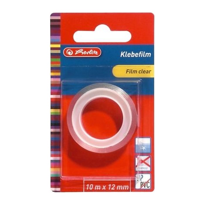 herlitz Klebefilm transparent 12,0 mm x 10,0 m 1 St.