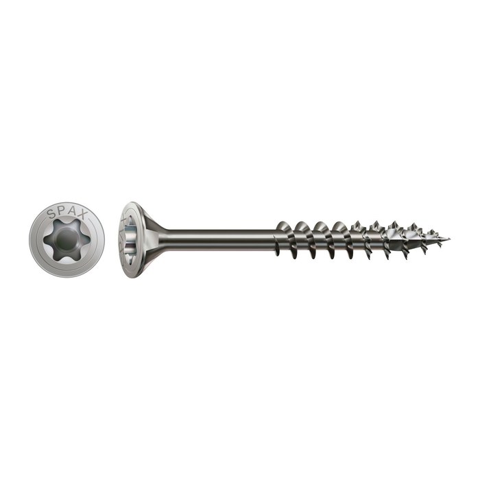 SPAX® Universalschrauben T20 Senkkopf Edelstahl A2 0197000501203 5 mm x 120 mm, 100 St.