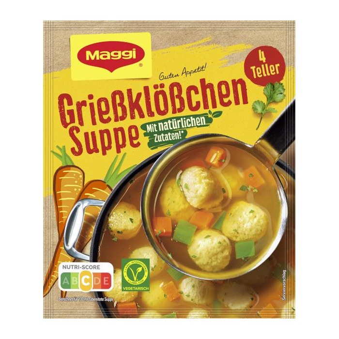 Maggi® Grießklößchen Suppe 22x 4 Portionen, 22 St.