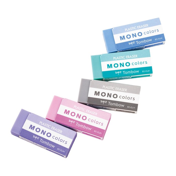 Tombow Radiergummi MONO colors blau, 1 St.