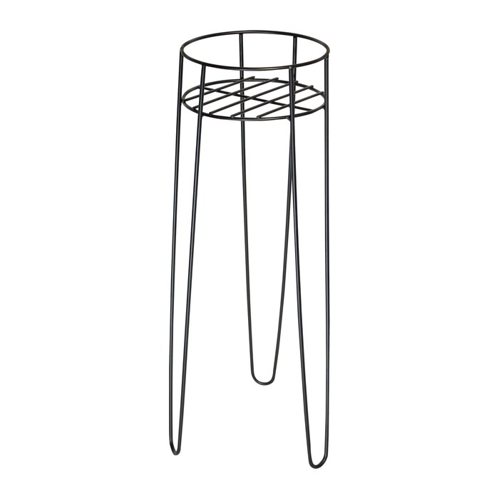 WAGNER® design yourself Pflanzenständer GH 0660 Metall, Ø 20,0 cm schwarz rund, 2 St.