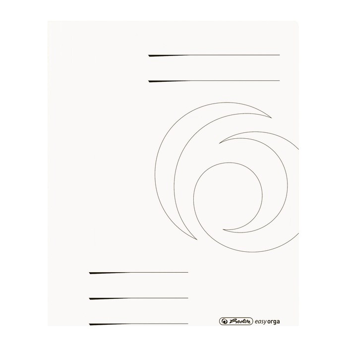 herlitz Schnellhefter Quality Karton weiß DIN A4, 1 St.