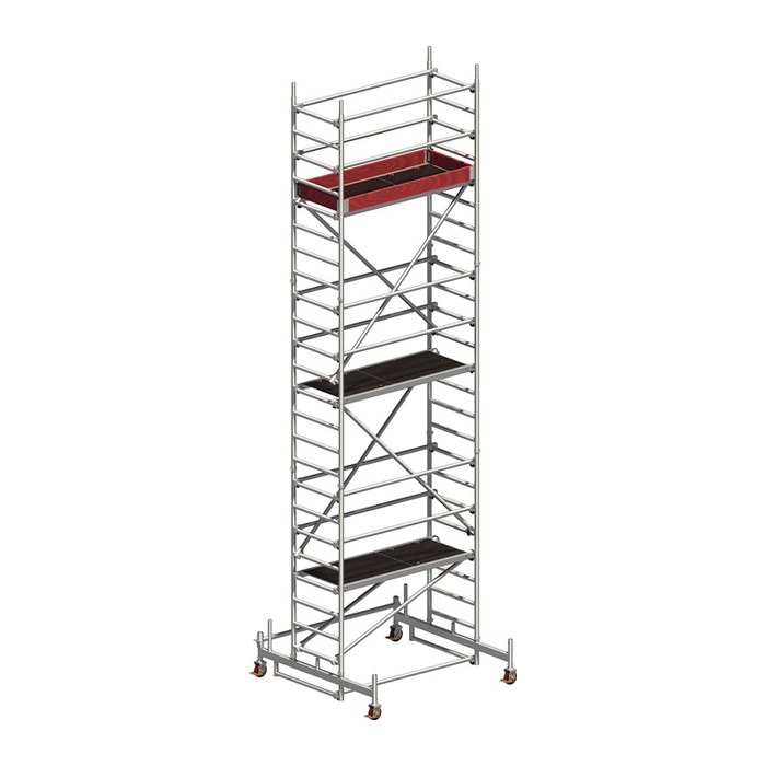 Layher Gerüst 1403 Uni Leicht P2 max. Arbeitshöhe 7,26 m