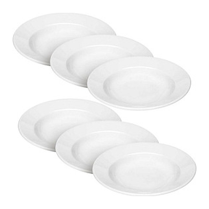 BAUSCHER Teller smart weiß Ø 23,0 cm, 6 St.