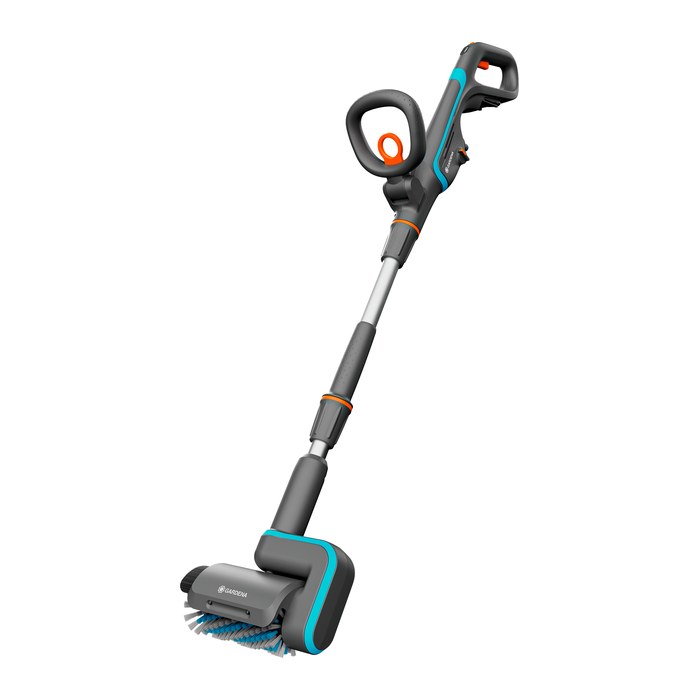 GARDENA AquaBrush Patio 03/18V P4A Solo Akku-Terrassenreiniger 18,0 V, ohne Akku