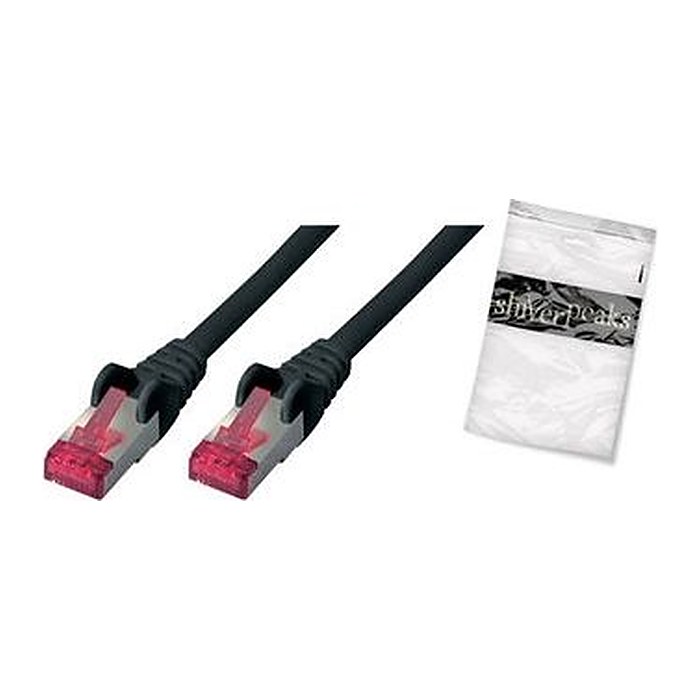 Shiverpeaks Patchkabel S/FTP cat 6A PIMF LSZH GHMT schw 3m