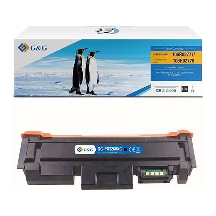 G&G Toner kompatibel mit Xerox 106R02777/ 106R02778