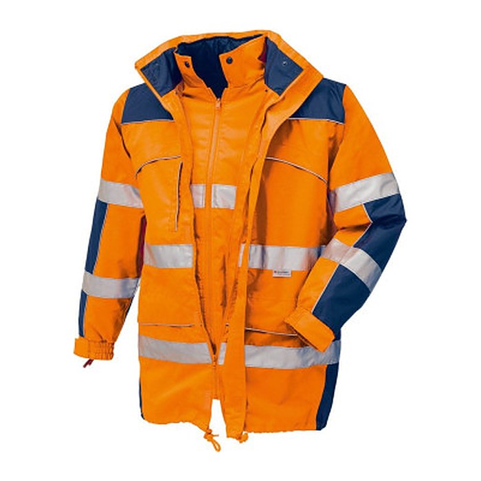 teXXor® Herren Warnjacke Winter TORONTO orange Größe XL