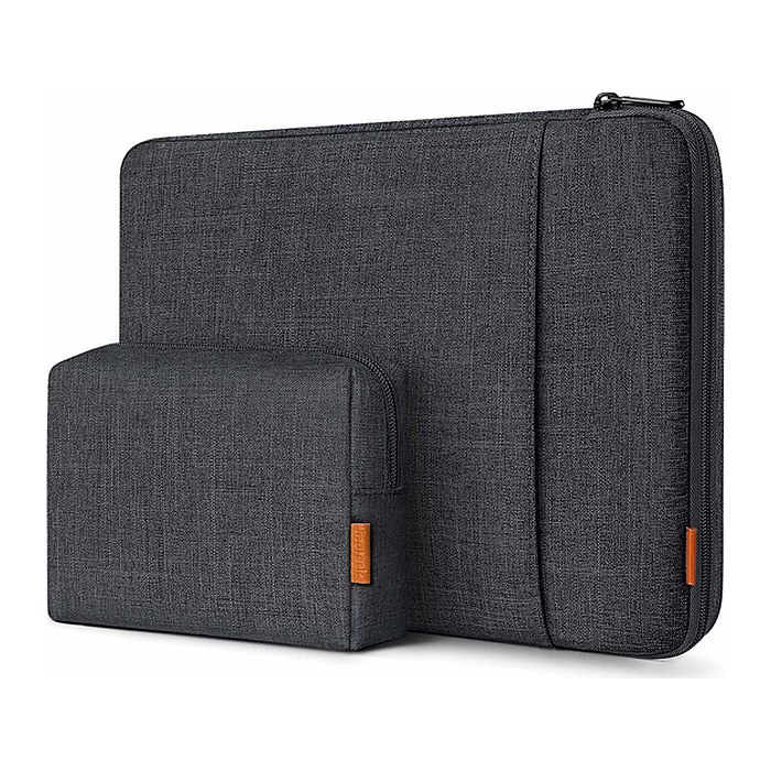 inateck Laptoptasche 14" Zubehörta. LB01006/S1 schwarzgrau