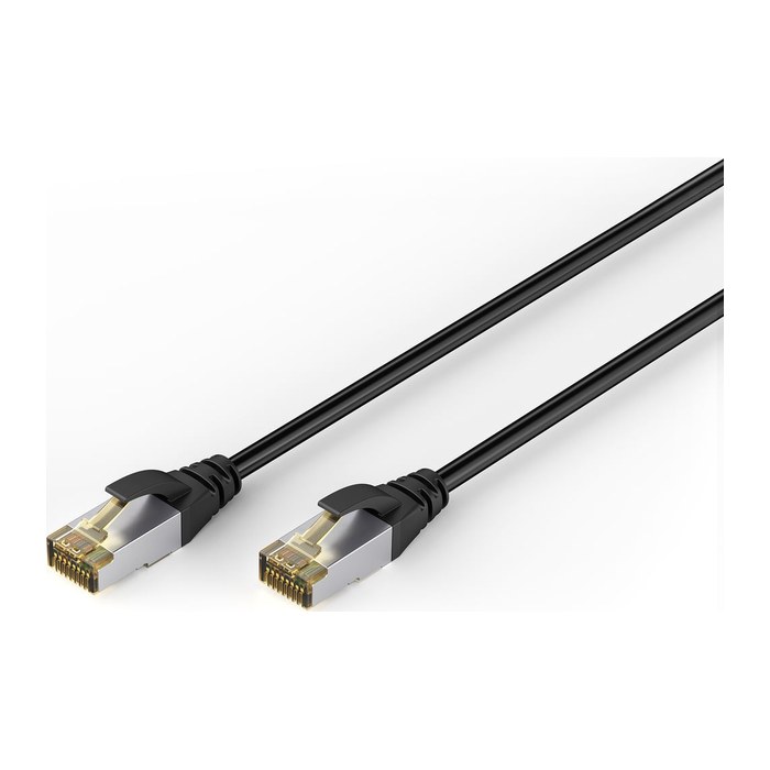 DIGITUS CAT 6A S/FTP Outdoor-Patchkabel, 2m, schwarz