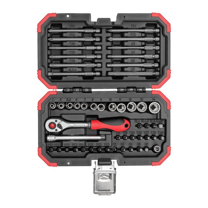 GEDOREred Bit-Set R33003051, 51-teilig
