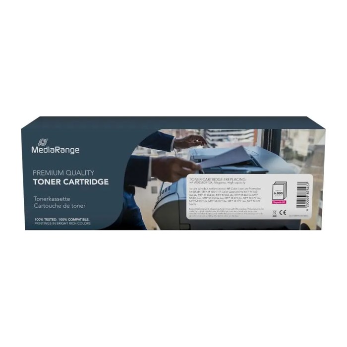 MediaRange Toner HP für W2033X/415X, 6.000 Seiten, Magenta
