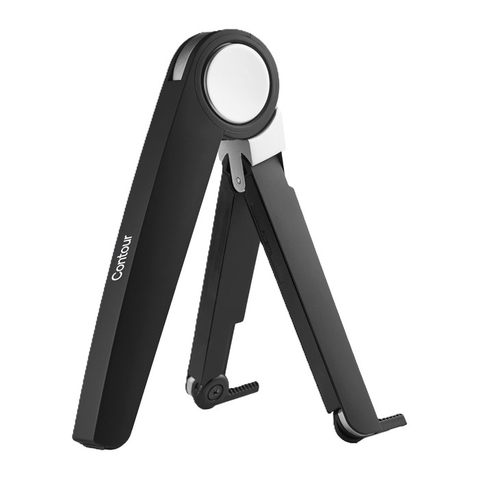 Contour Notebookständer Aluminium silber/schwarz klappbar retail