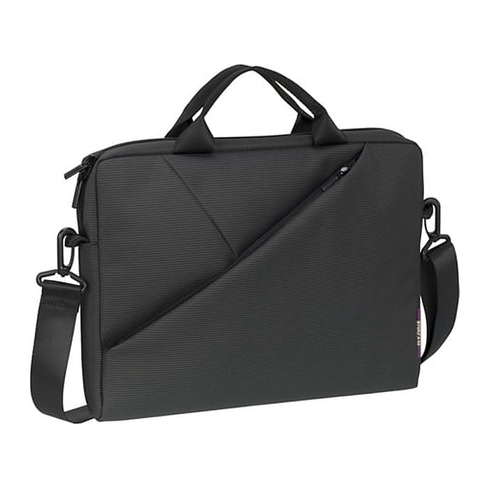 RIVACASE Laptoptasche Tivoli 8720 Kunstfaser grau 8720 GREY bis 33,8 cm (13,3 Zoll)
