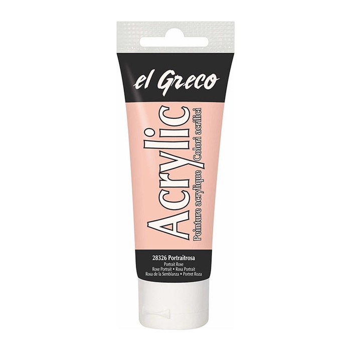 KREUL el Greco Acrylfarbe pastellrosa 75,0 ml, 1 St.