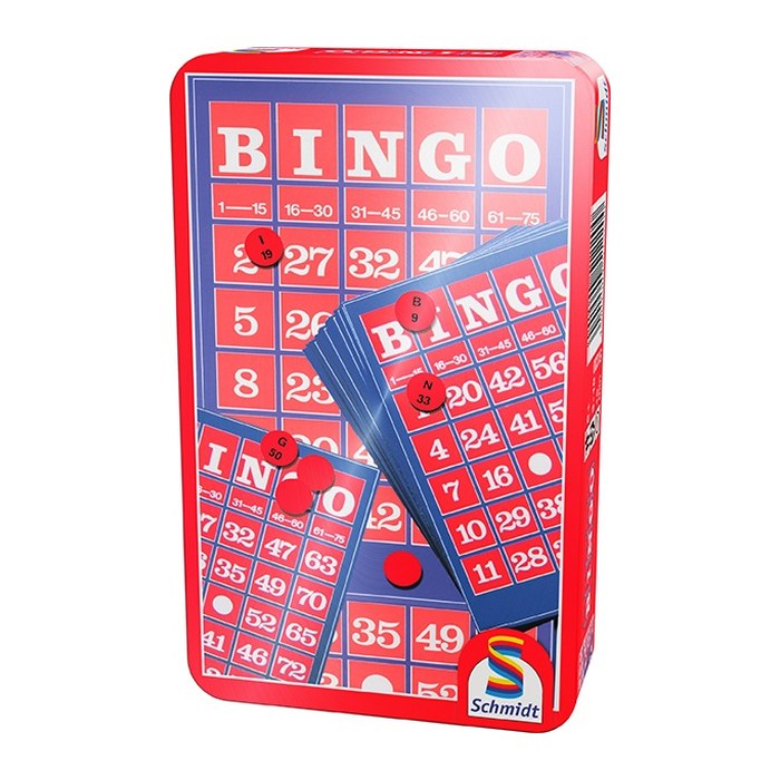 Schmidt MBS Bingo in Metalldose Geschicklichkeitsspiel, 1 St.