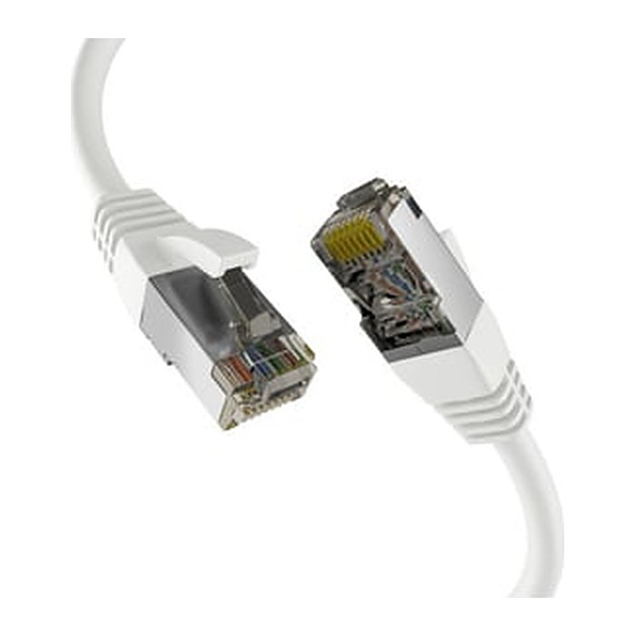EFB RJ45 Patchkabel S/FTP PIMF Cat8.1 3.00m weiß