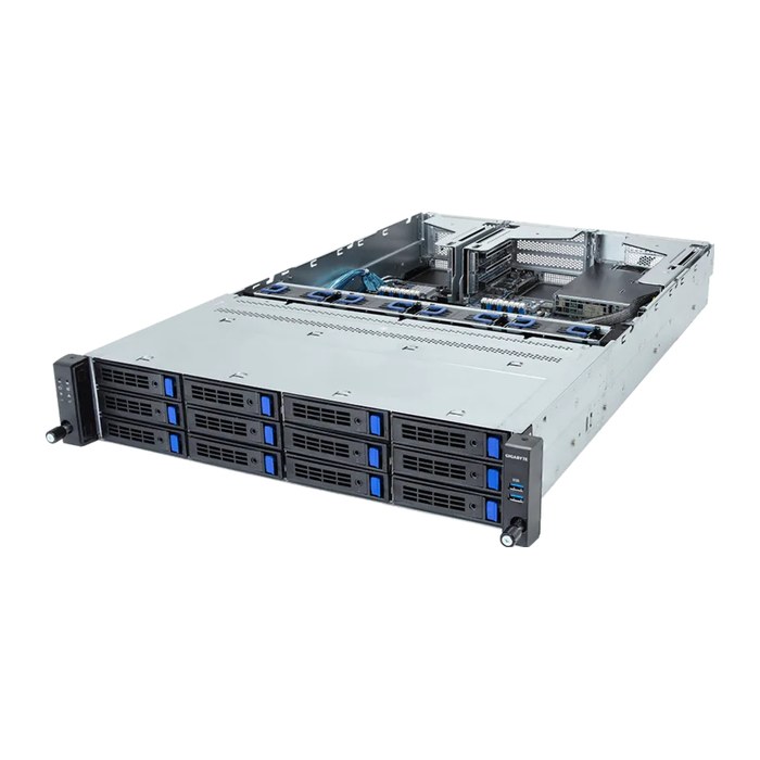GigaByte R263-S30-AAH2 2U 5th/4th Intel 12x3.5"/2.5" 2x1300W