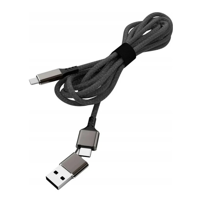 smrter SPEEDY Daten-& Ladekabel, Typ USB-C, 100cm, black retail