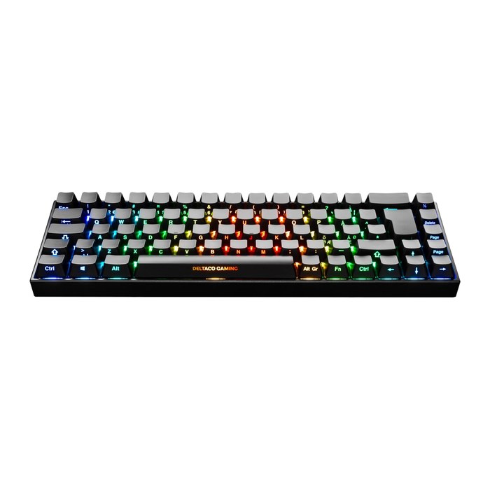 Deltaco Gaming Tastatur DK440R wireless, RGB, schwarz