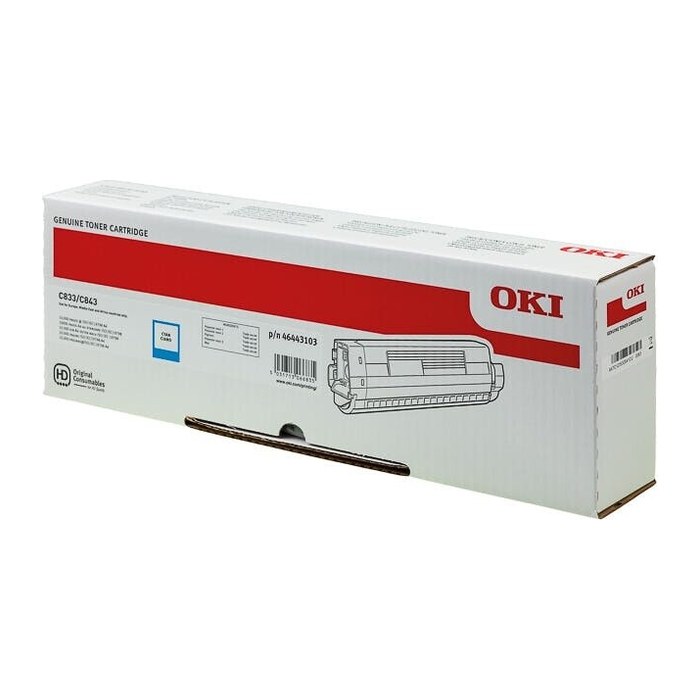 OKI 46443103 cyan Toner