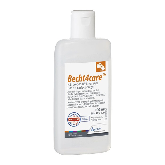 Becht4care® Händedesinfektionsgel 100 ml