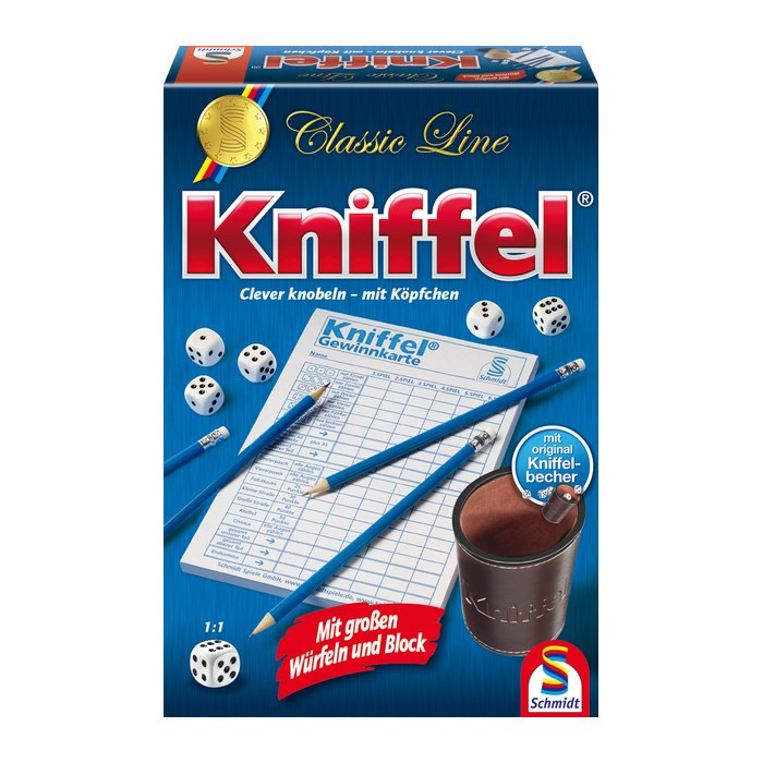 Schmidt Kniffel® Classic Line Würfelspiel, 1 St.