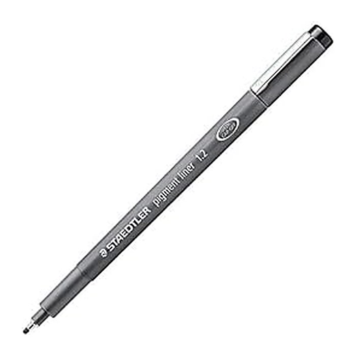 STAEDTLER pigment liner 1,2mm schwarz 10 Stück