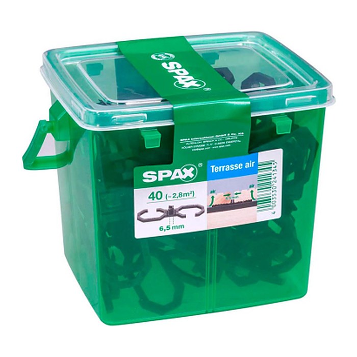 SPAX® Terrassen-Abstandshalter AIR 6,5 mm, 40 St.