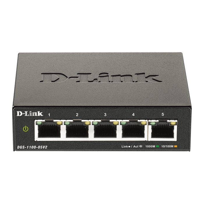 D-Link DGS-1100-05V2/E Switch 5-fach