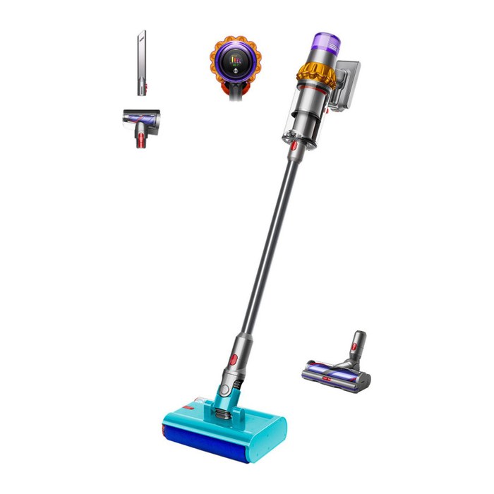 Dyson V15s Detect Submarine Nickel/Yellow 660W