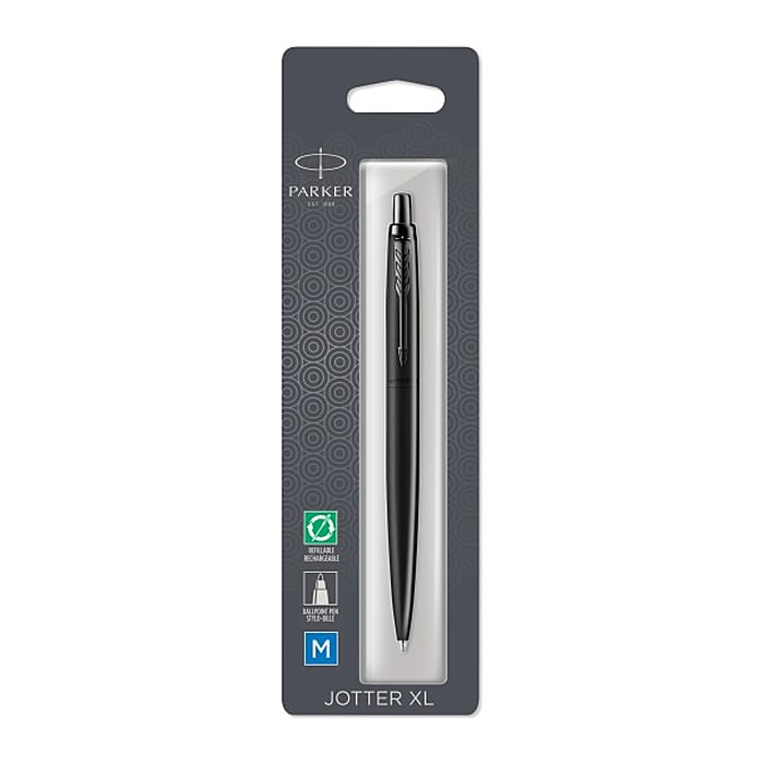 PARKER Kugelschreiber Jotter XL Monochrom Prem. Schw. bl. M Blister