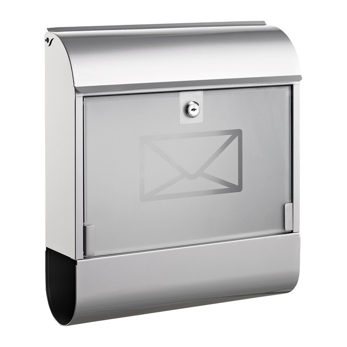 ALCO Briefkasten 8608 silber