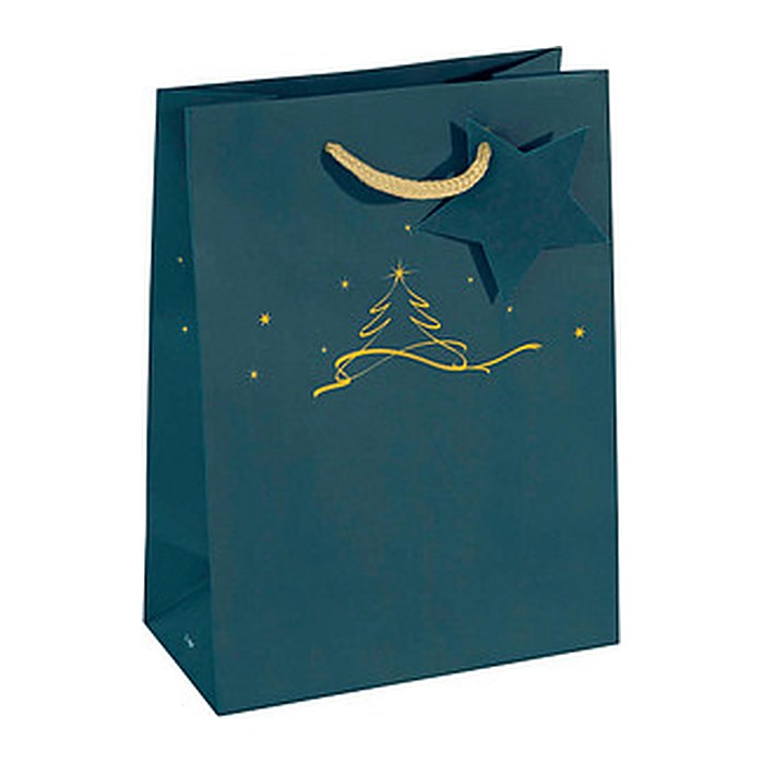SIGEL Geschenktüten Christmas tree Motiv 17,0 x 23,0 cm, 5 St.
