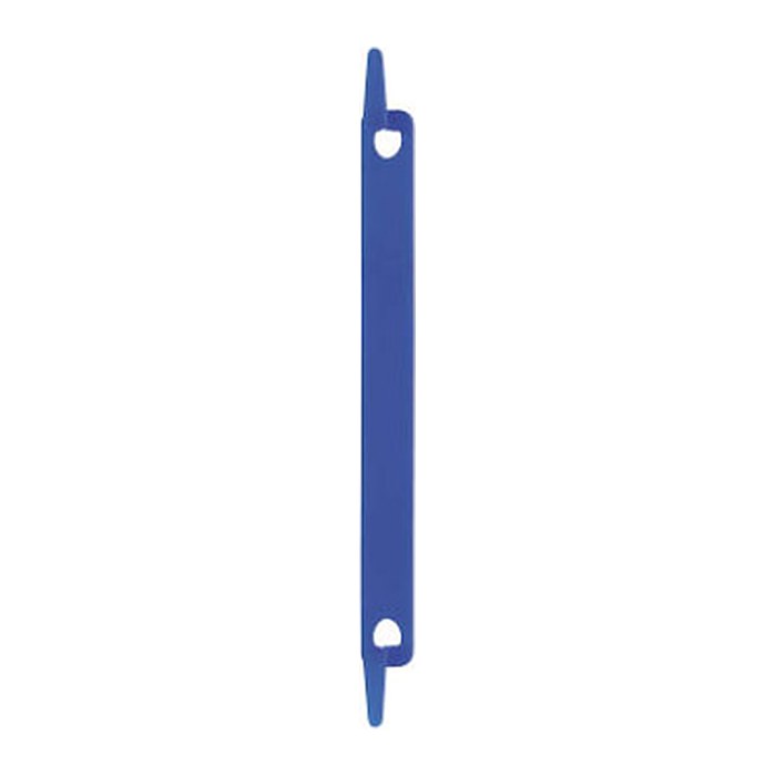 Top-Print Heftstreifen BI-CLIP Abheftstreifen blau Kunststoff, 50 St.
