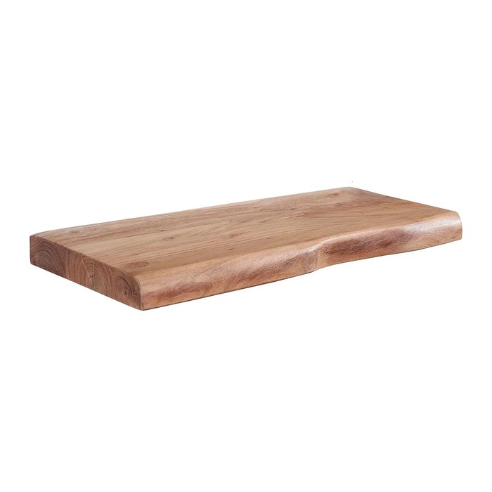 WOHNLING Wandregal akazie 40,0 x 26,0 x 4,0 cm, 1 St.