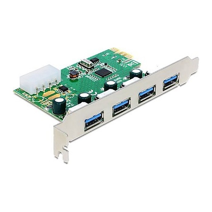 DELOCK PCI Expr Card 4x USB3.0 ext