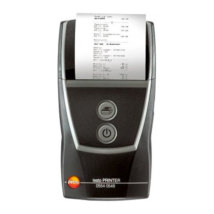 testo IRDA Mobiler Drucker für Datenlogger schwarz