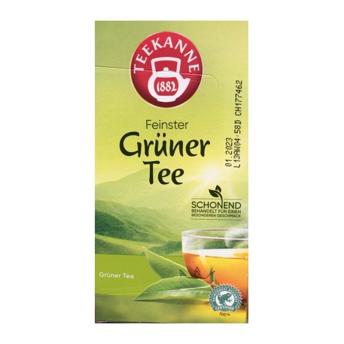 TEEKANNE Grüner Tee Tee 20 Portionen