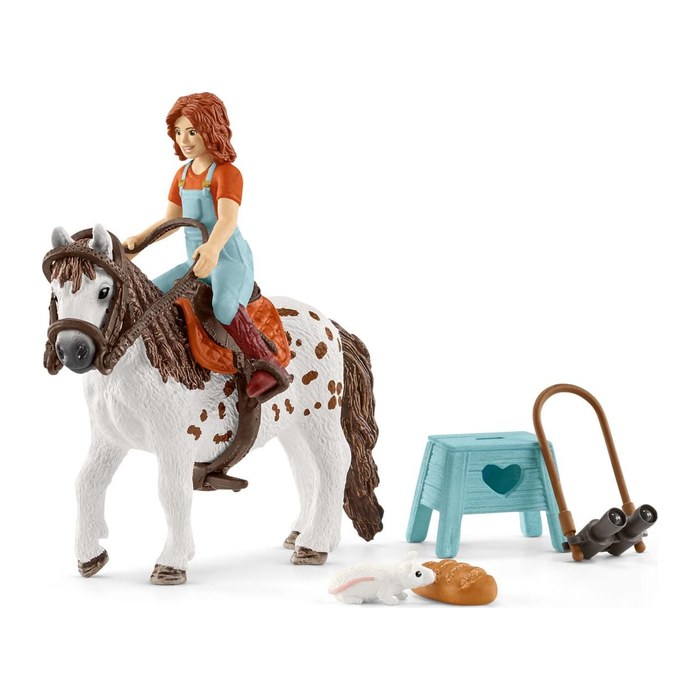 Schleich® Horse Club 42518 Mia & Spotty Spielfiguren-Set