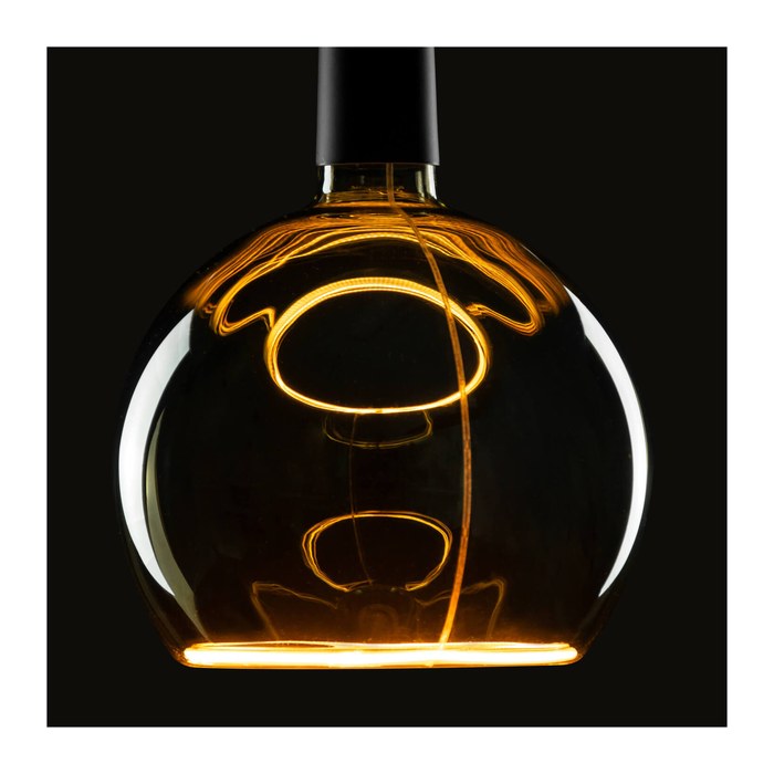 SEGULA LED Floating Globe 200 smokey grau E27 300Lm 1900K