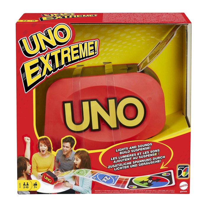 Mattel GAMES UNO Extreme Kartenspiel, 1 St.