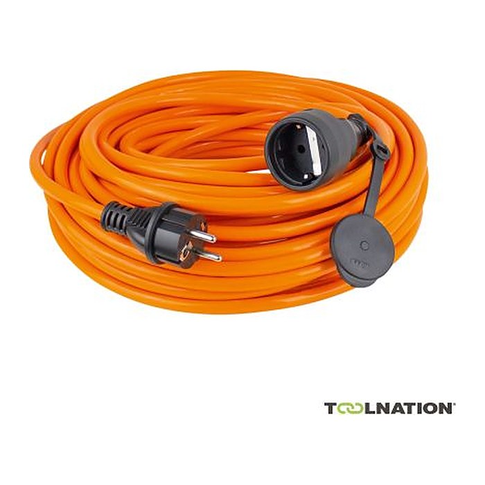 as-Schwabe Baustellen Verlängerungskabel orange
